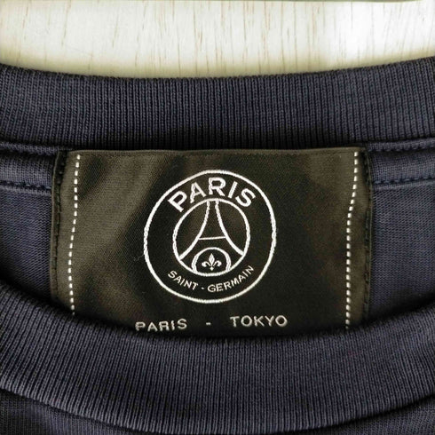 パリサンジェルマン PARIS SAINT GERMAIN 23SS カレッジロゴ刺しゅう Tシャツ メンズ JPN:L