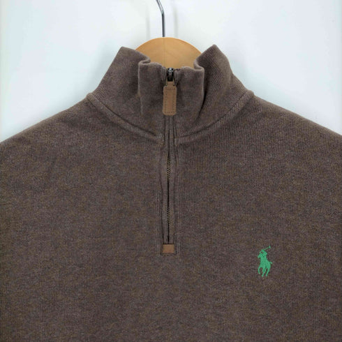 ポロラルフローレン POLO RALPH LAUREN ハーフジップニットプルオーバー メンズ import:XS