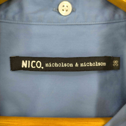ニコルソンアンドニコルソン)(ニコルソンアンドニコルソン NICHOLSON & NICHOLSON デタッチャブル カラー シャツ レディース JPN:38