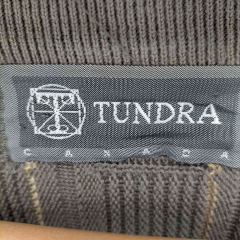 ツンドラ tundra CANADA 3Dニットワンピース レディース import:L