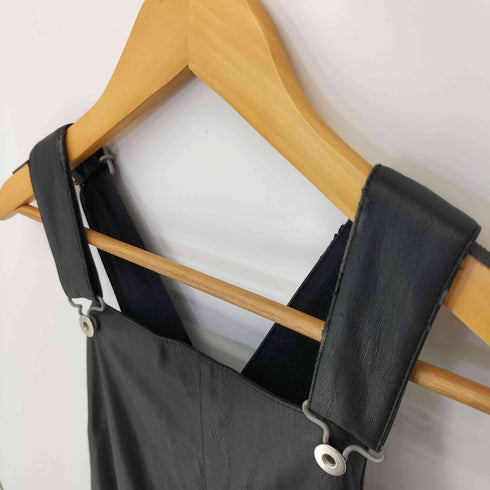 ユナイテッドアローズ UNITED ARROWS フェイクレザーオーバーオール レディース 36