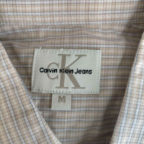 カルバンクラインジーンズ Calvin Klein Jeans ボックス レギュラーカラーシャツ メンズ JPN:M