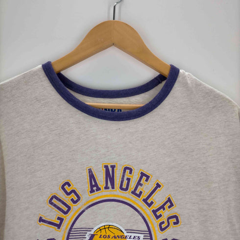 エヌビーエー NBA バスケットボールチーム リンガーTシャツ メンズ JPN:XL