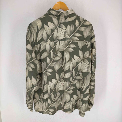 フルギ CREME DE SILK フローラル柄シルクシャツ メンズ JPN:XL