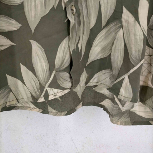 フルギ CREME DE SILK フローラル柄シルクシャツ メンズ JPN:XL