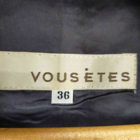 ヴゼット VOUSETES ペイズリーテーラードジャケット レディース JPN:36