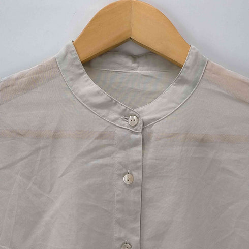 ビューティーアンドユースユナイテッドアローズ BEAUTY & YOUTH UNITED ARROWS 21SS コットンオーガンジータックショルダー シャツ レディース