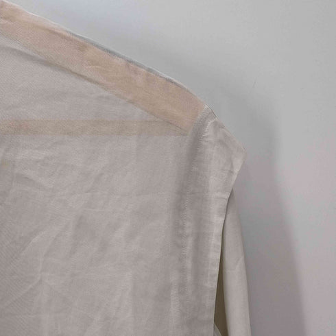 ビューティーアンドユースユナイテッドアローズ BEAUTY & YOUTH UNITED ARROWS 21SS コットンオーガンジータックショルダー シャツ レディース