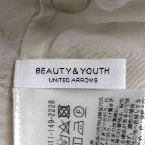 ビューティーアンドユースユナイテッドアローズ BEAUTY & YOUTH UNITED ARROWS 21SS コットンオーガンジータックショルダー シャツ レディース