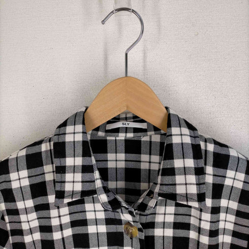 スライ SLY COLOR PLAID BACK GATHER S レディース JPN:2