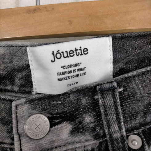 ジュエティ jouetie ストレートベルトデニム レディース JPN:M