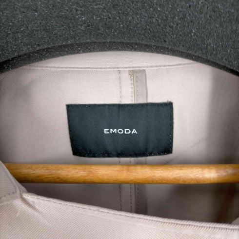 エモダ EMODA ロングトレンチコート レディース FREE