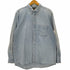 チャップスラルフローレン CHAPS RALPH LAUREN 80S ボタンダウン デニム 長袖シャツ メンズ import:L