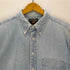チャップスラルフローレン CHAPS RALPH LAUREN 80S ボタンダウン デニム 長袖シャツ メンズ import:L