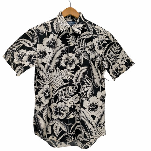 ポロバイラルフローレン Polo by RALPH LAUREN CUSTOM FIT 花柄 半袖アロハシャツ メンズ import:S