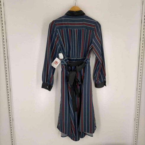 アクシーズファム axes femme レース切替 シャツワンピース レディース JPN:M