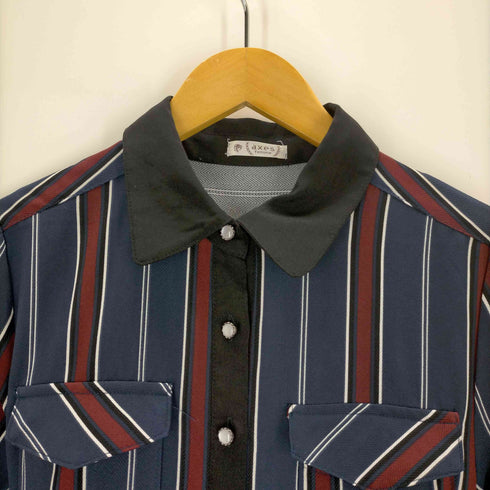 アクシーズファム axes femme レース切替 シャツワンピース レディース JPN:M