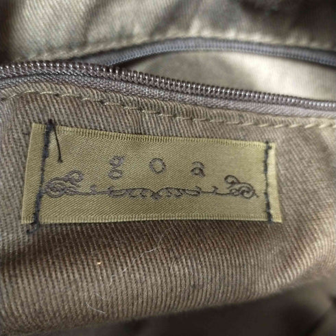 ゴア goa 編み込みレザーハンドバッグ レディース ONE SIZE