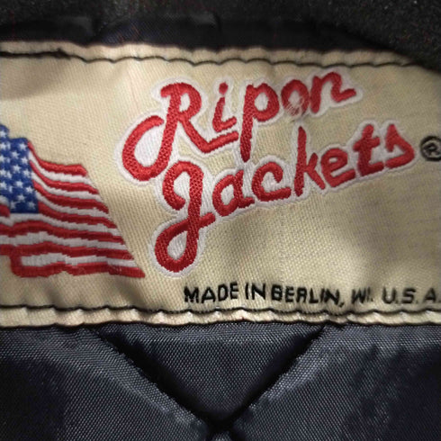 RIPON JACKETS ノースリーブスタジャン レディース import:M