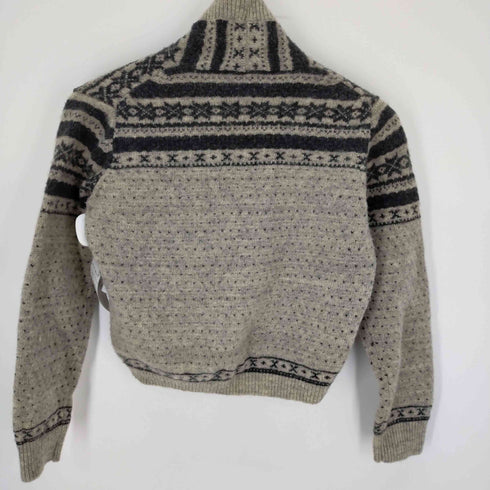 トリココムデギャルソン tricot COMME des GARCONS AD2005 ノルディック総柄カーディガン レディース