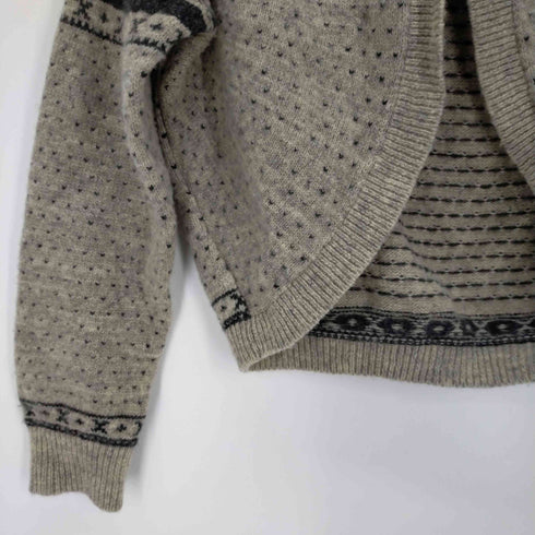 トリココムデギャルソン tricot COMME des GARCONS AD2005 ノルディック総柄カーディガン レディース