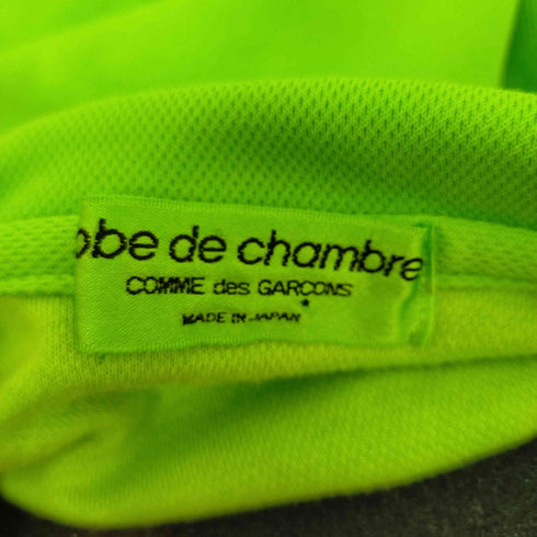 ローブドシャンブルコムデギャルソン robe de chambre COMME des GARCONS AD2000 半袖丸襟ポロシャツ レディース
