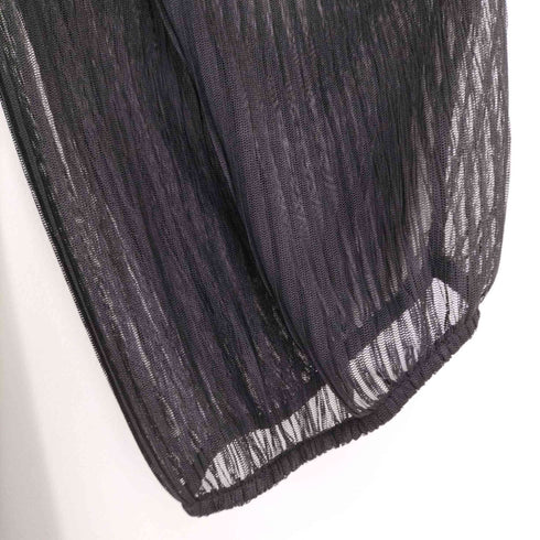 ザラ ZARA シースルー プリーツワンピース レディース JPN:M