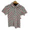 ローブドシャンブルコムデギャルソン robe de chambre COMME des GARCONS AD2002 ドットポロシャツ レディース