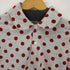 ローブドシャンブルコムデギャルソン robe de chambre COMME des GARCONS AD2002 ドットポロシャツ レディース