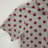 ローブドシャンブルコムデギャルソン robe de chambre COMME des GARCONS AD2002 ドットポロシャツ レディース
