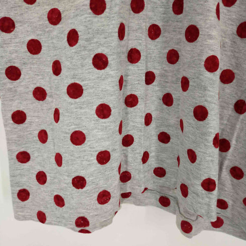 ローブドシャンブルコムデギャルソン robe de chambre COMME des GARCONS AD2002 ドットポロシャツ レディース