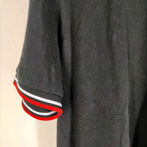 フレッドペリー FRED PERRY イングランド製 月桂樹刺しゅう 鹿の子ポロシャツ メンズ 40
