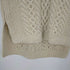 cardo fabrica HAND KNIT ケーブルVネックベスト サイドスリット レディース FREE