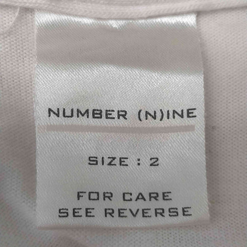 N NUMBER 02SS モダンエイジ期 ARM&PIZZA TEE メンズ JPN:2