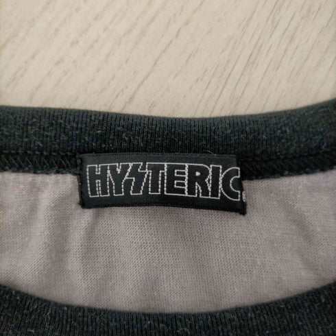 ヒステリックス HYSTERICS スカル ラグランカットソー PUSHEAD レディース FREE