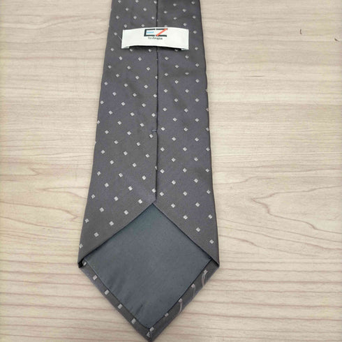 イージーバイゼニア EZ by ZEGNA スクエアドット柄ネクタイ メンズ