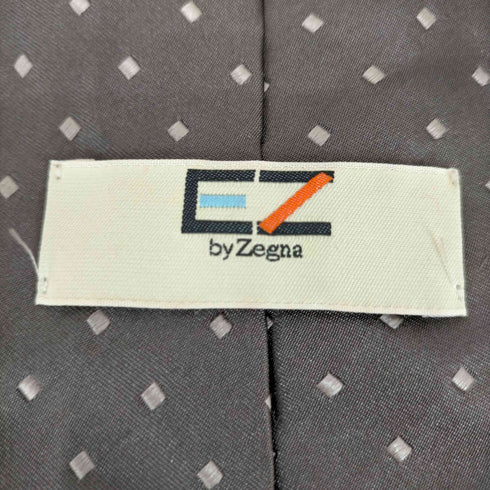 イージーバイゼニア EZ by ZEGNA スクエアドット柄ネクタイ メンズ