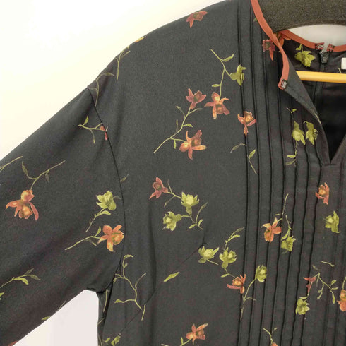 クラネ CLANE 21AW ドレスフラワーピンタックワンピース レディース 1