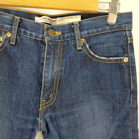 コムデギャルソンジュンヤワタナベデニム COMME des GARCONS JUNYA WATANABE DENIM AD2005 ストレートデニムパンツ レディース JPN:M
