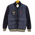 ポロバイラルフローレン Polo by RALPH LAUREN リバーシブル ニット切替中綿ジャケット ポニー刺繍 タイガーワッペン レディース