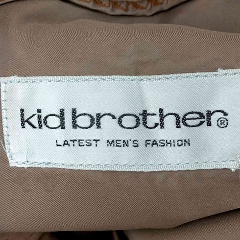 KID BROTHER イタリア製 エンブレムボタン カシミヤ15% テーラードジャケット メンズ