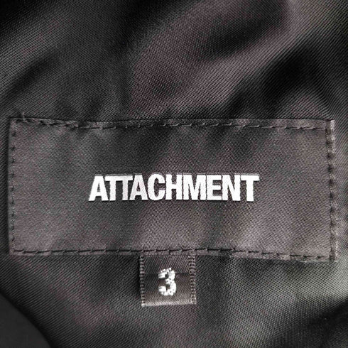 アタッチメント ATTACHMENT SHORT COAT メルトンウール ショートコート メンズ JPN:3
