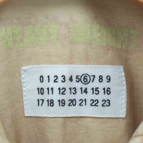 エムエムシックス メゾンマルジェラ MM6 Maison Margiela 00s ここのえ期 HEAVY WEIGHTシャツ カレンダータグ6 レディース EUR:40