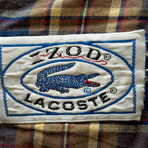 アイゾッドラコステ IZOD LACOSTE 70~80s 糸巻きタグ スイングトップ ハリントンジャケット メンズ import:XL