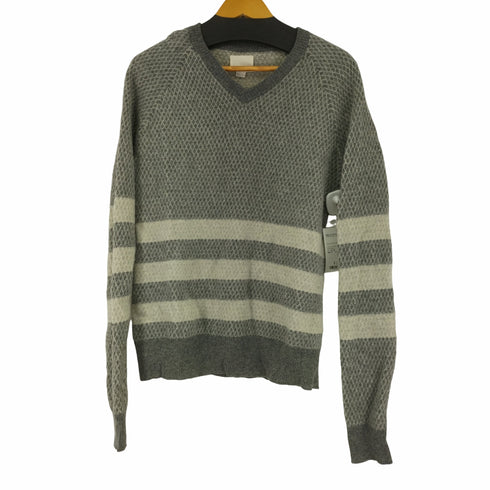 バンドオブアウトサイダーズ BAND OF OUTSIDERS Vネック マルチパターンウールニット メンズ JPN:1