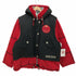 フィラ FILA 90s BIELLA ITALIA SPORT バイカラー フーデット ジップアップジャケット メンズ 155~160