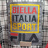 フィラ FILA 90s BIELLA ITALIA SPORT バイカラー フーデット ジップアップジャケット メンズ 155~160