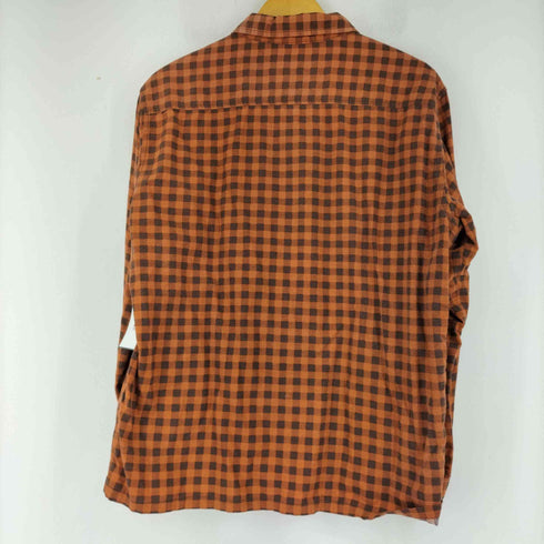 テンダーロイン TENDERLOIN 初期 T-20RG フロントロゴ刺繍 ダブルポケット チェックネルシャツ DURABLE PRESS メンズ JPN:M
