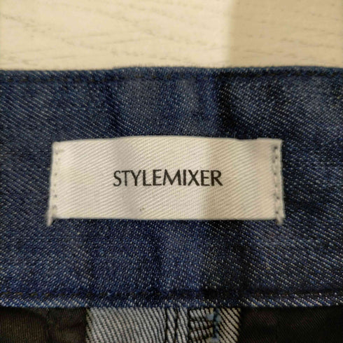スタイルミキサー STYLEMIXER ハイウエストピンタックデニム レディース JPN:M