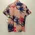 ポールスミス Paul Smith アロハ柄 ストライプ半袖シャツ ボックスシルエット メンズ import:M